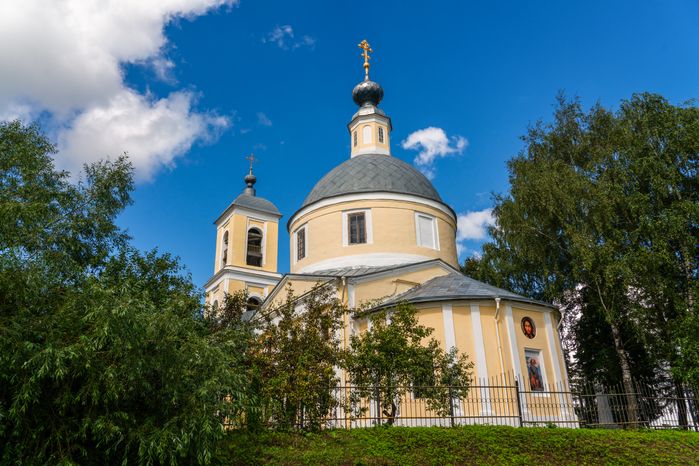Церковь Илии Пророка в селе Синьково округа Дмитровский