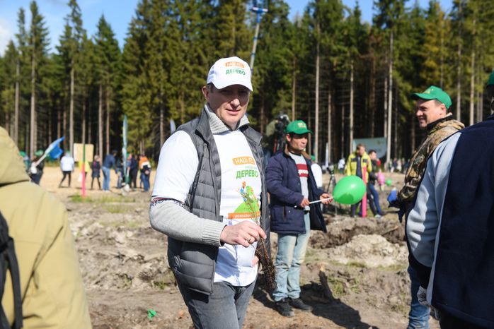Ежегодная экологическая акция «Наш лес. Посади свое дерево» в Одинцовском городском округе