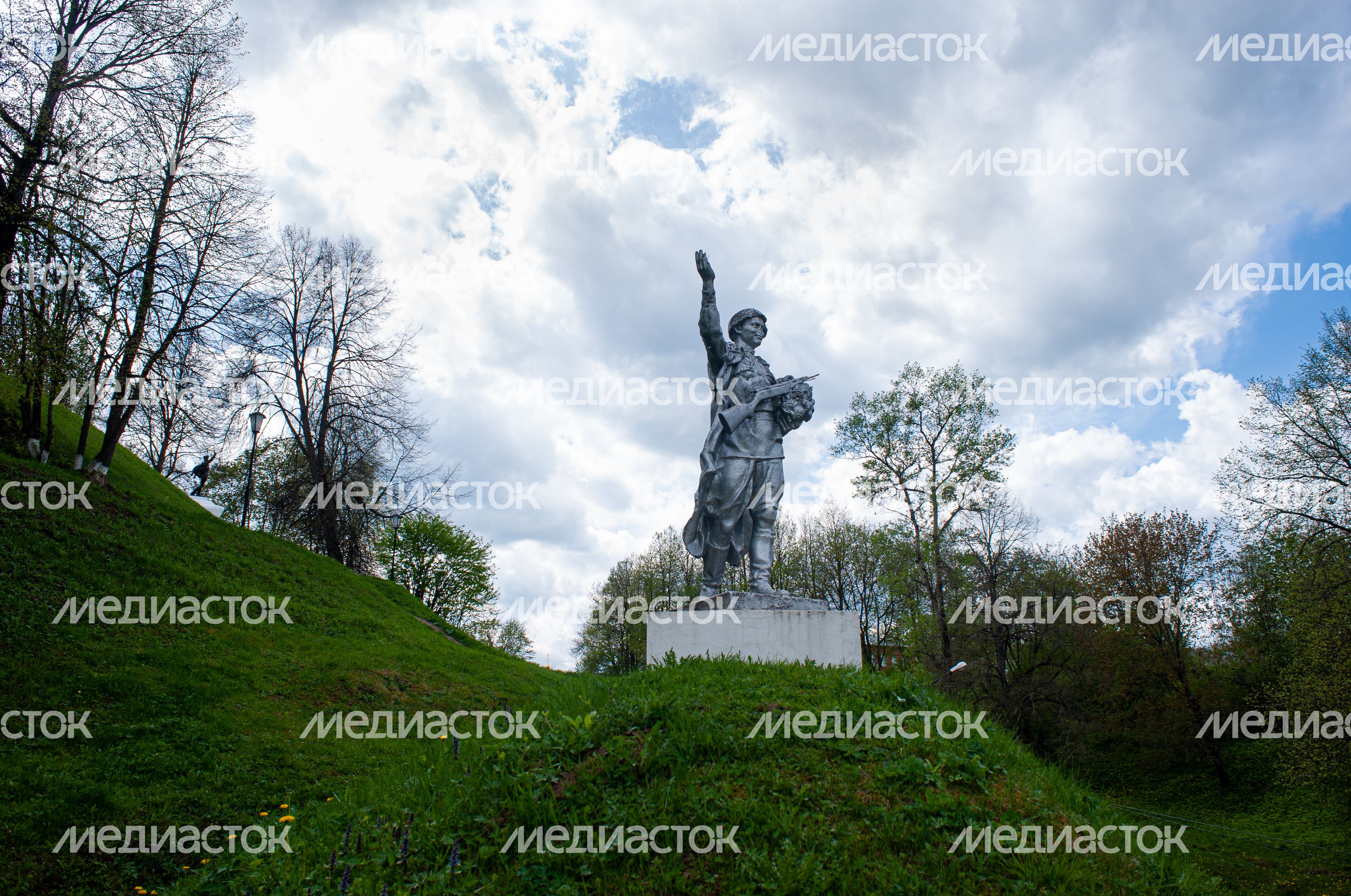 Весенние виды города Верея