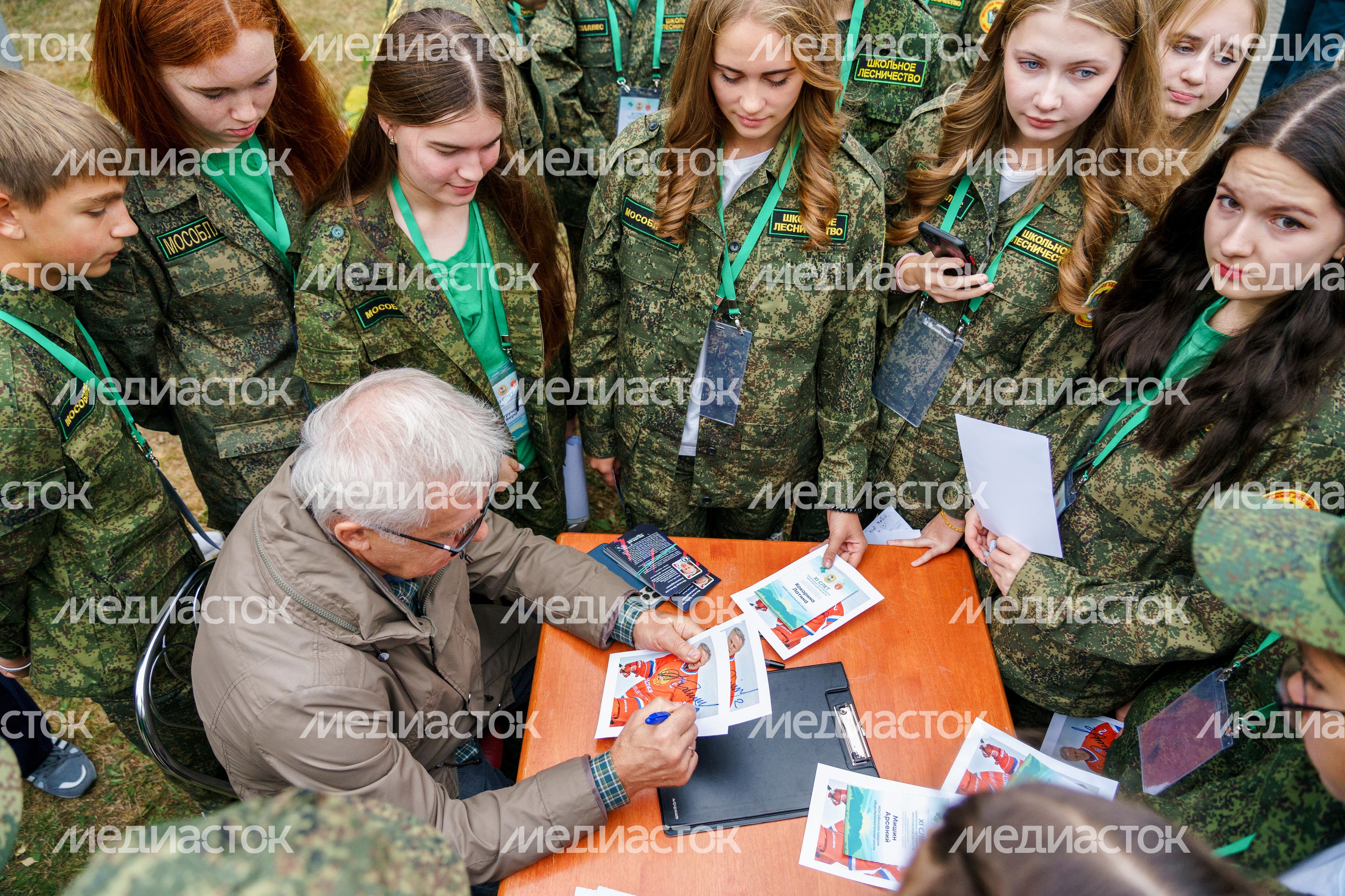 Вячеслав Фетисов на конкурсе на лучшее школьное лесничество Вячеслав Фетисов на конкурсе на лучшее школьное лесничество