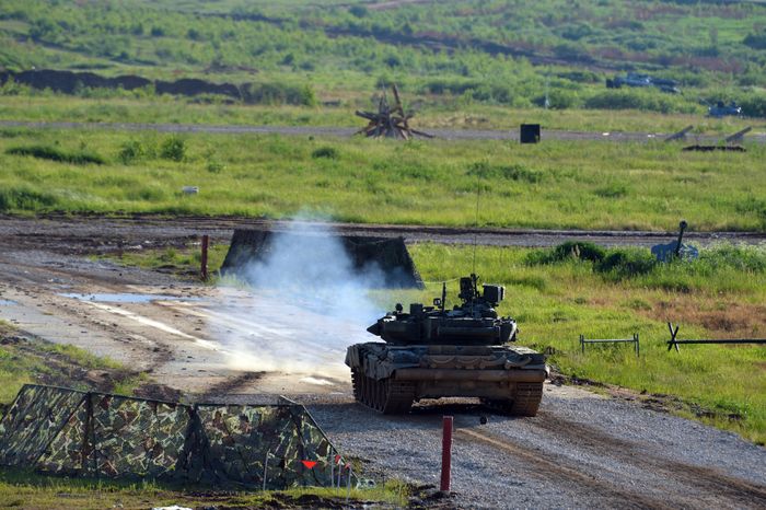 Международный военно-технический форум «Армия-2015». Динамический показ
