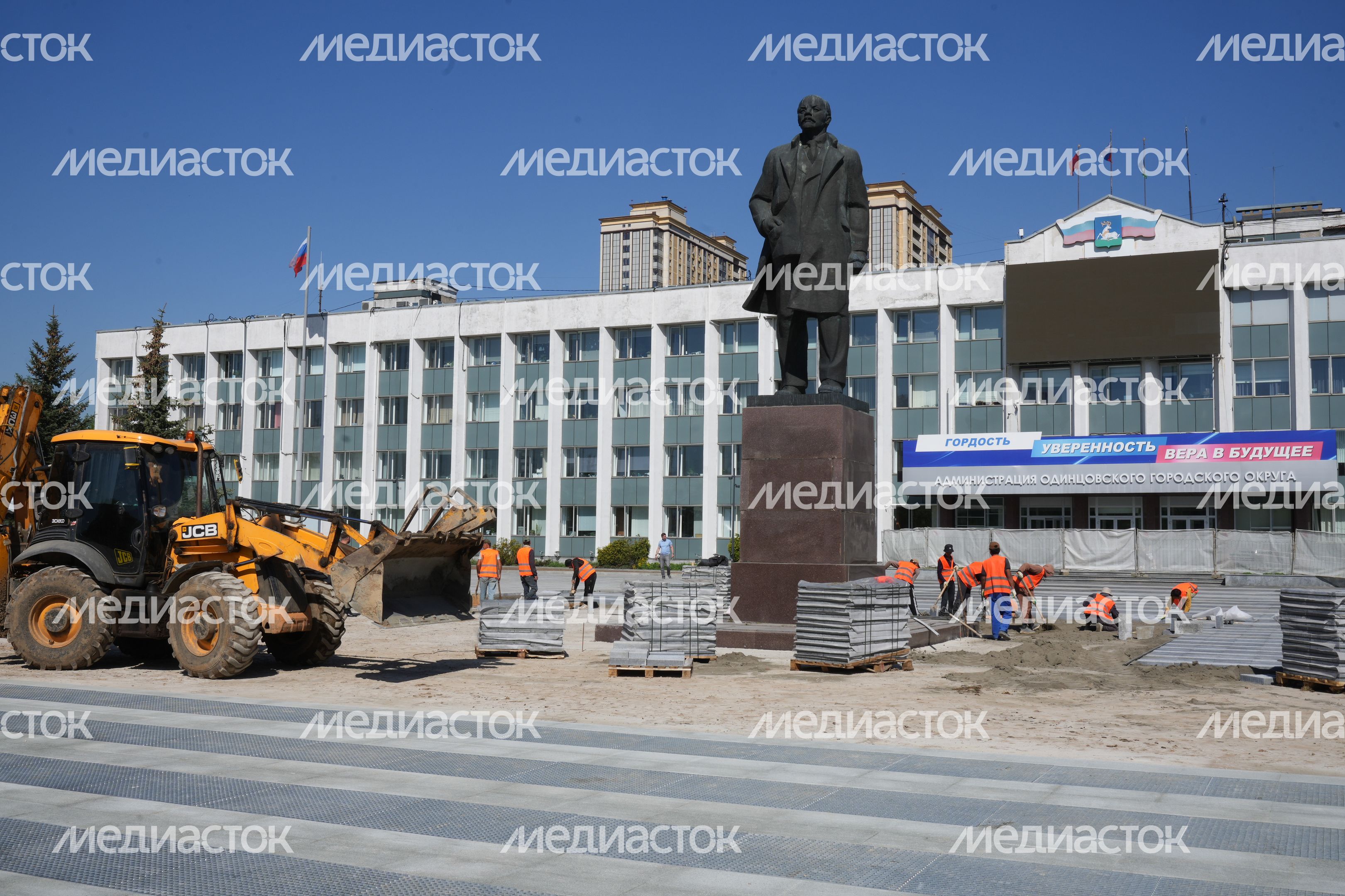 В Одинцове завершается масштабная реконструкция Центральной площади
