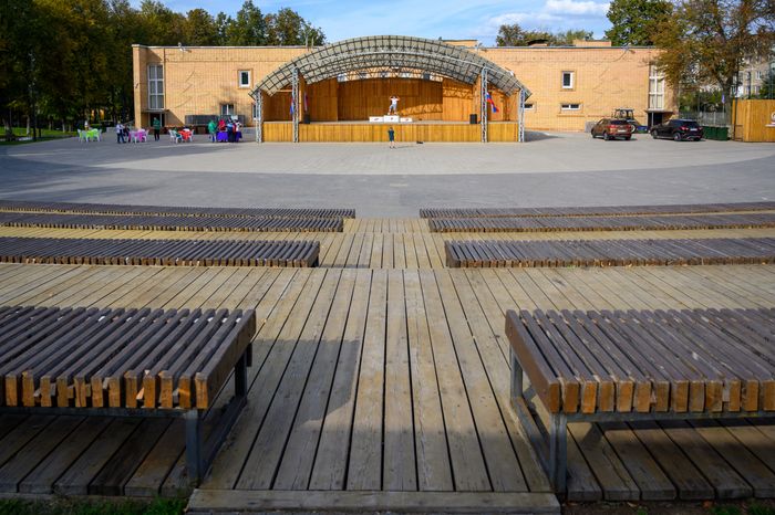 Центральный парк культуры и отдыха в Зарайске