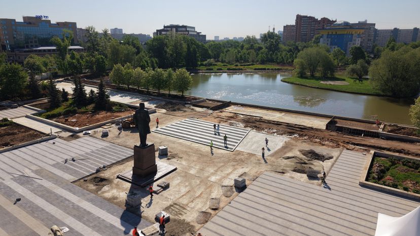 В Одинцове завершается масштабная реконструкция Центральной площади