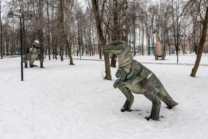 Комсомольский парк в Серпухове