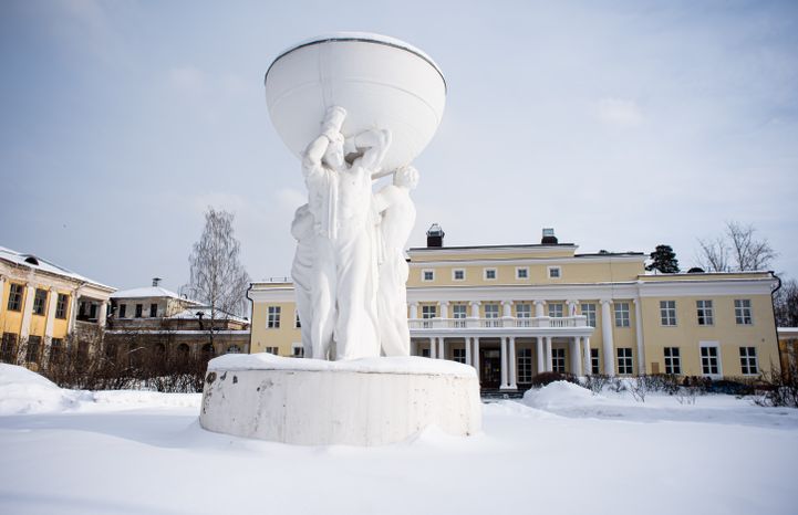 Зимние виды города Жуковский