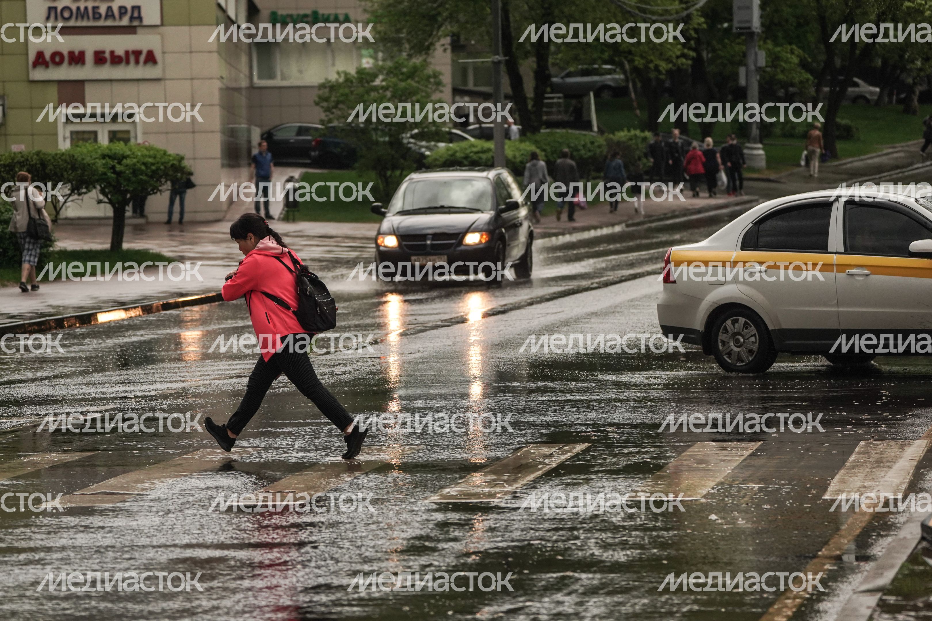 Дождливая погода в Москве Дождливая погода в Москве