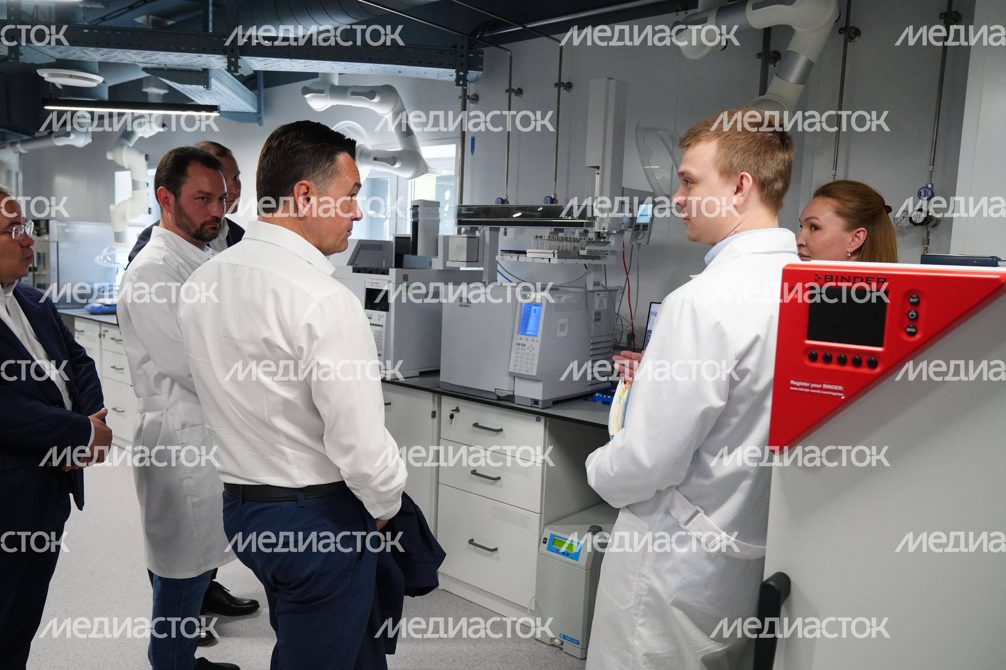 Губернатору представили проект развития R&D-Центра фармкомпании «Биннофарм Групп» в Красногорске