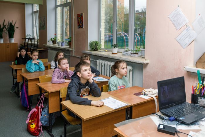 Химки. День добрых дел в СОШ «Наследие»