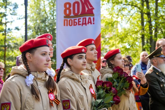 Зажжение Вечного огня в Королеве