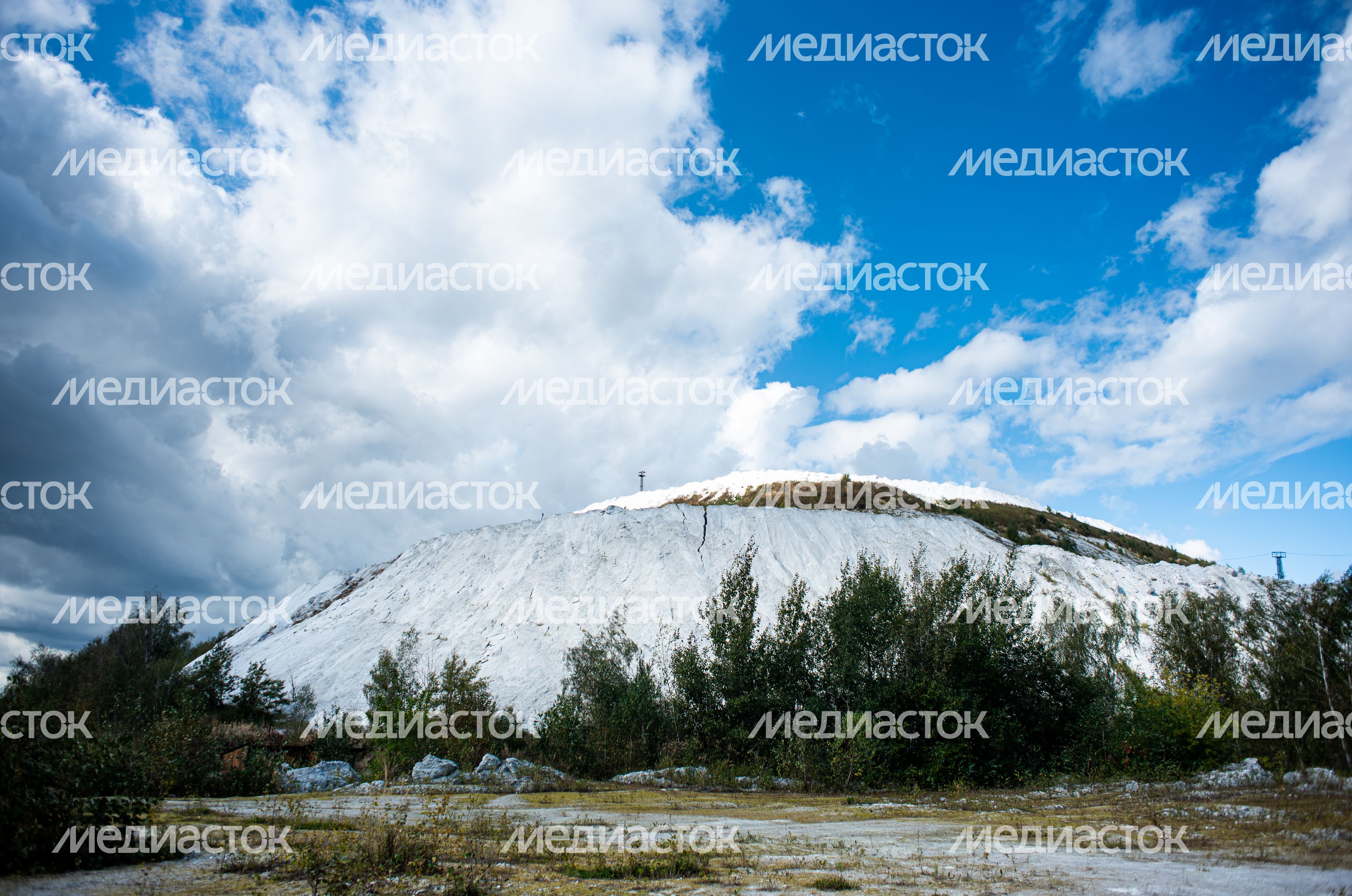 Белая гора в городе Воскресенск