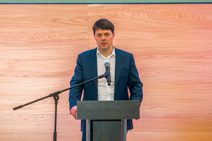 Вице-губернатор Московской области Владислав Мурашов на итоговом форуме «Управдом» в Красногорске