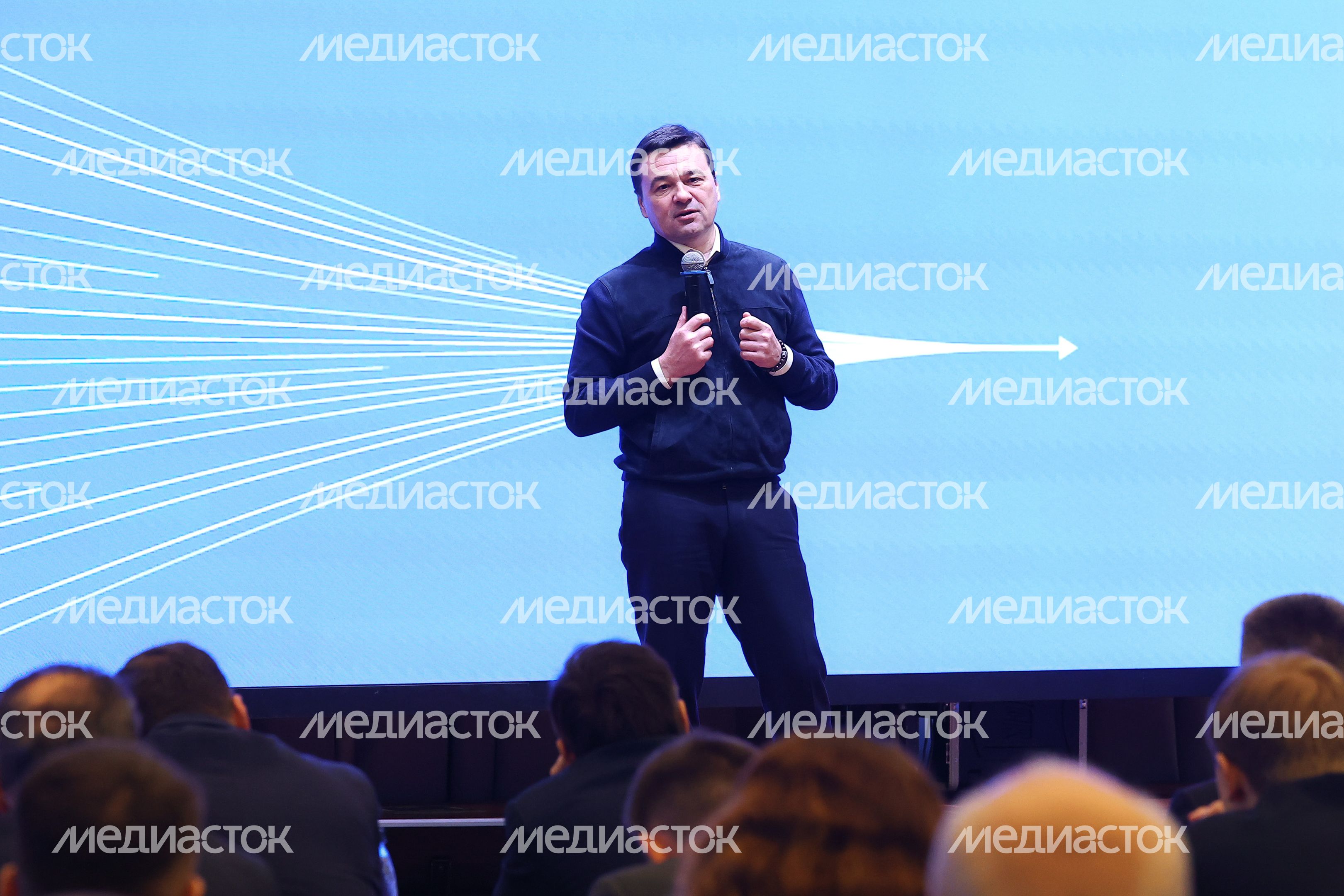 Обучающий семинар для членов правительства региона и глав округов на тему искусственного интеллекта с участием Губернатора Подмосковья