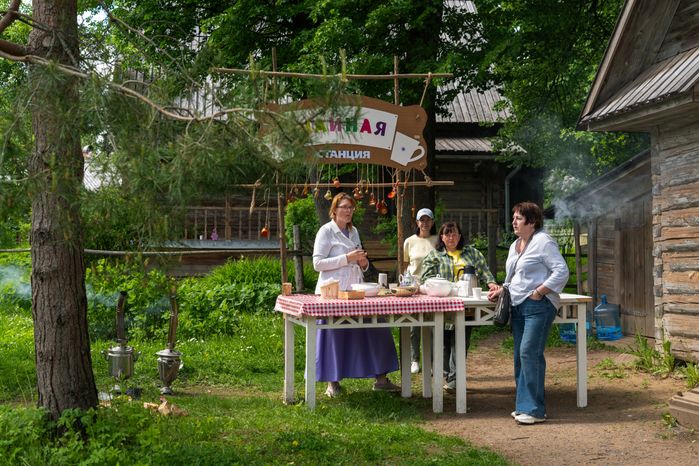 Сиреневый фестиваль в усадьбе Шахматово округа Клин