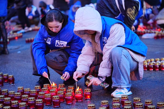 Акция "Журавли" в память о жертвах теракта прошла в Красногорске
