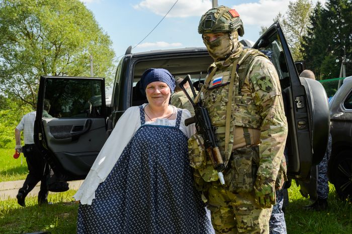 Мытищи. Шолохово. Военно-патриотический фестиваль Фронтовая собака
