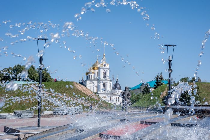 Виды города Дмитров