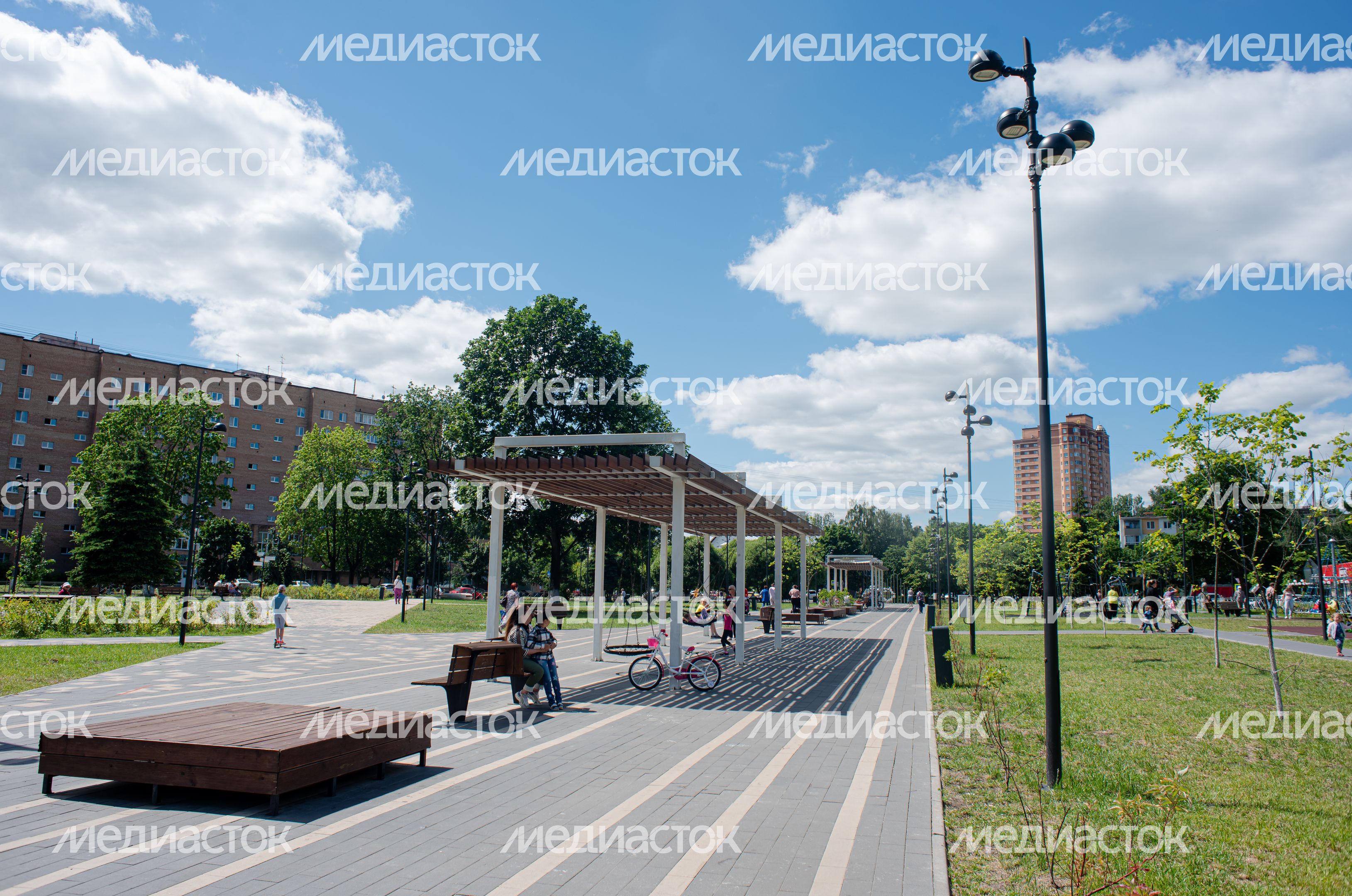 Летние виды города Ивантеевка