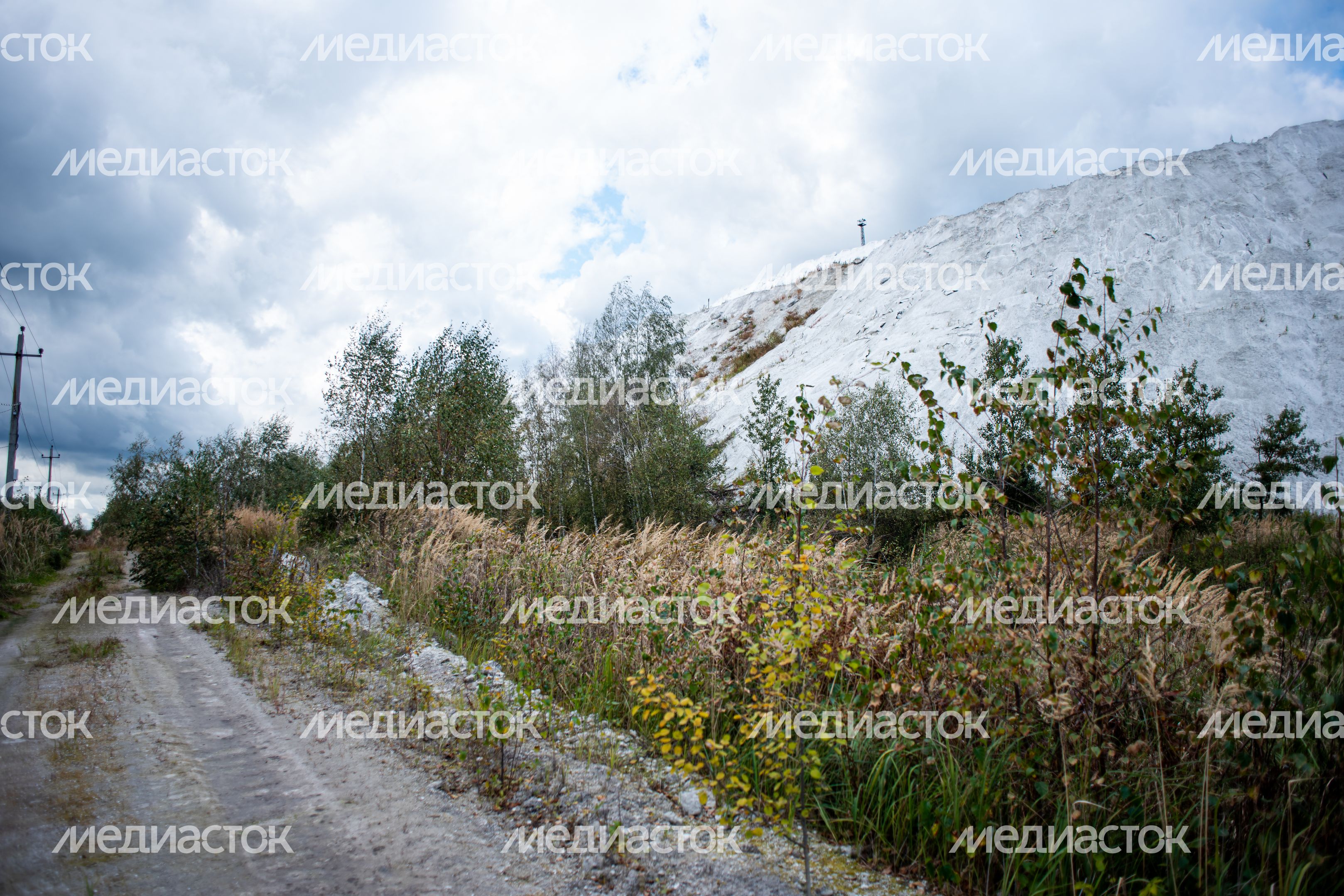 Белая гора в городе Воскресенск