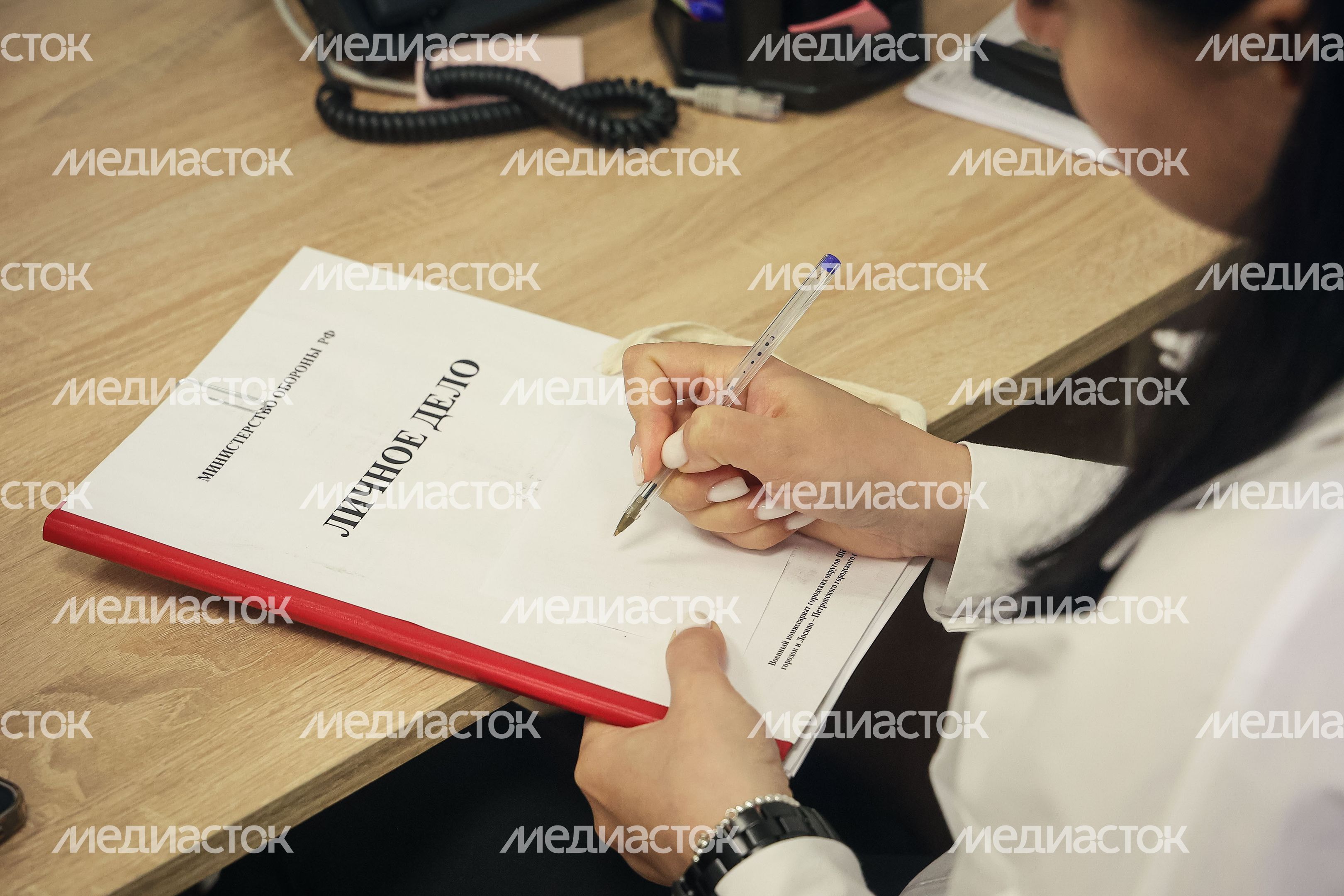 Работа Московского областного пункта отбора на военную службу по контракту в Балашихе