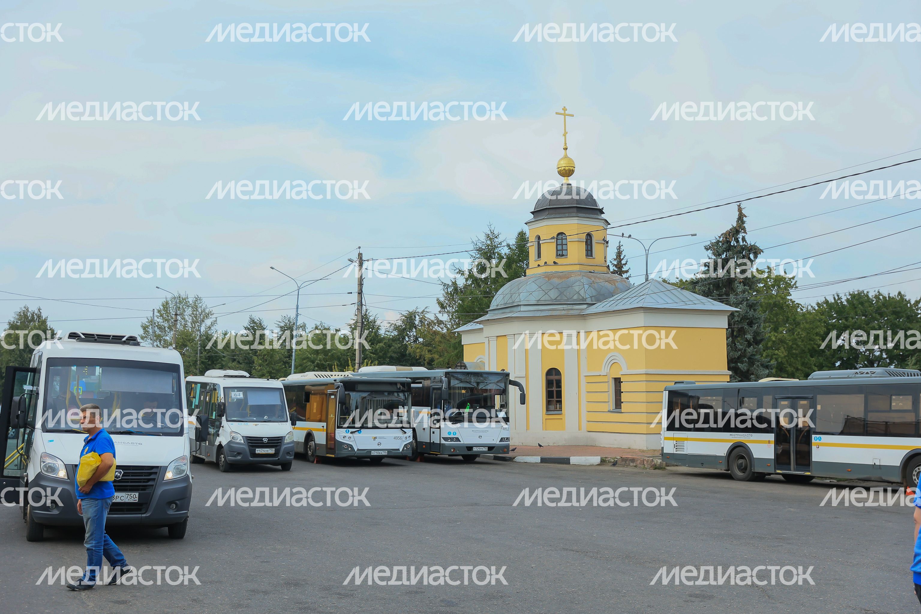 Посещение автостанции в Бронницах Губернатором Московской области Андреем Воробьевым