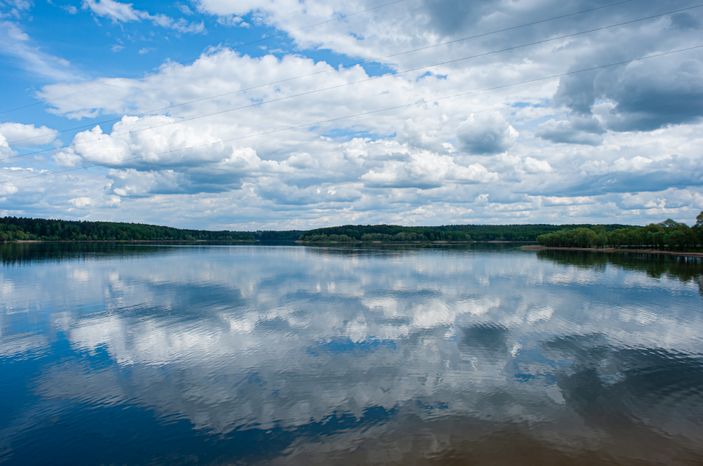 Весенние виды города Руза