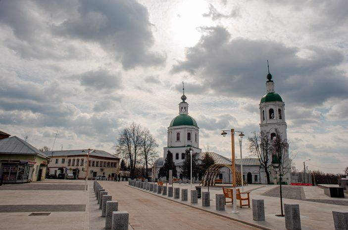 Виды города Зарайск