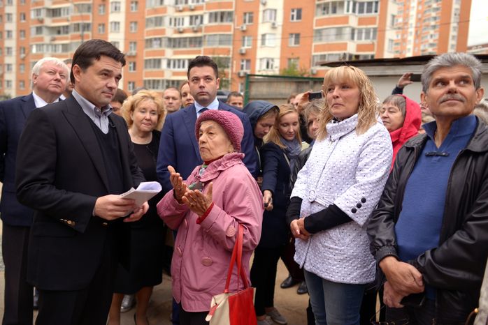 А. Воробьев посетил с рабочим визитом Красногорский район