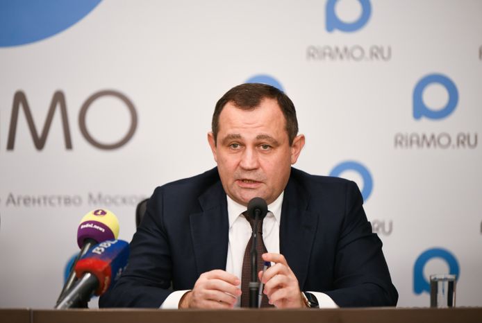 Пресс-конференция председателя Мособлдумы Игоря Брынцалова