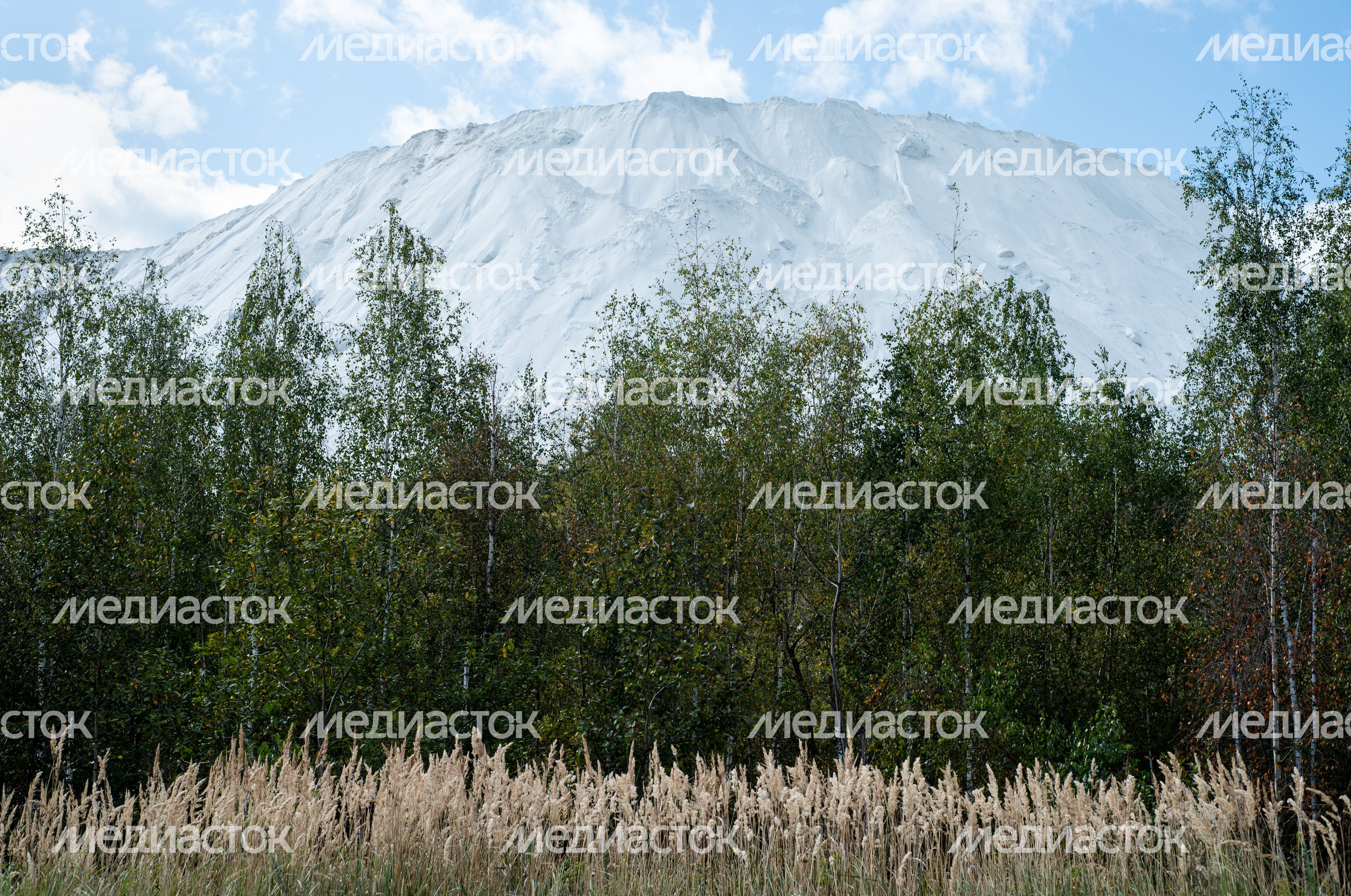 Белая гора в городе Воскресенск