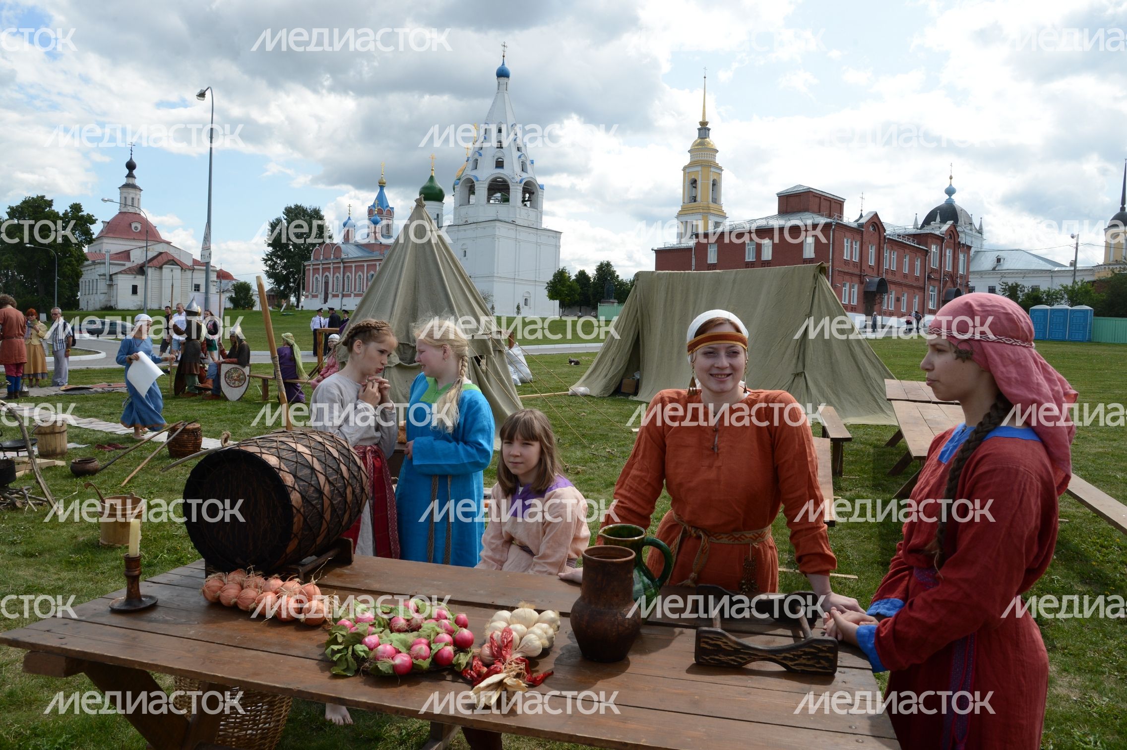 Празднование Дня города в Коломне