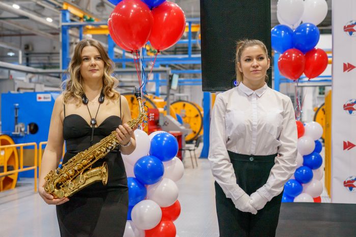 Воровское. Открытие цеха завода «Москабель»
