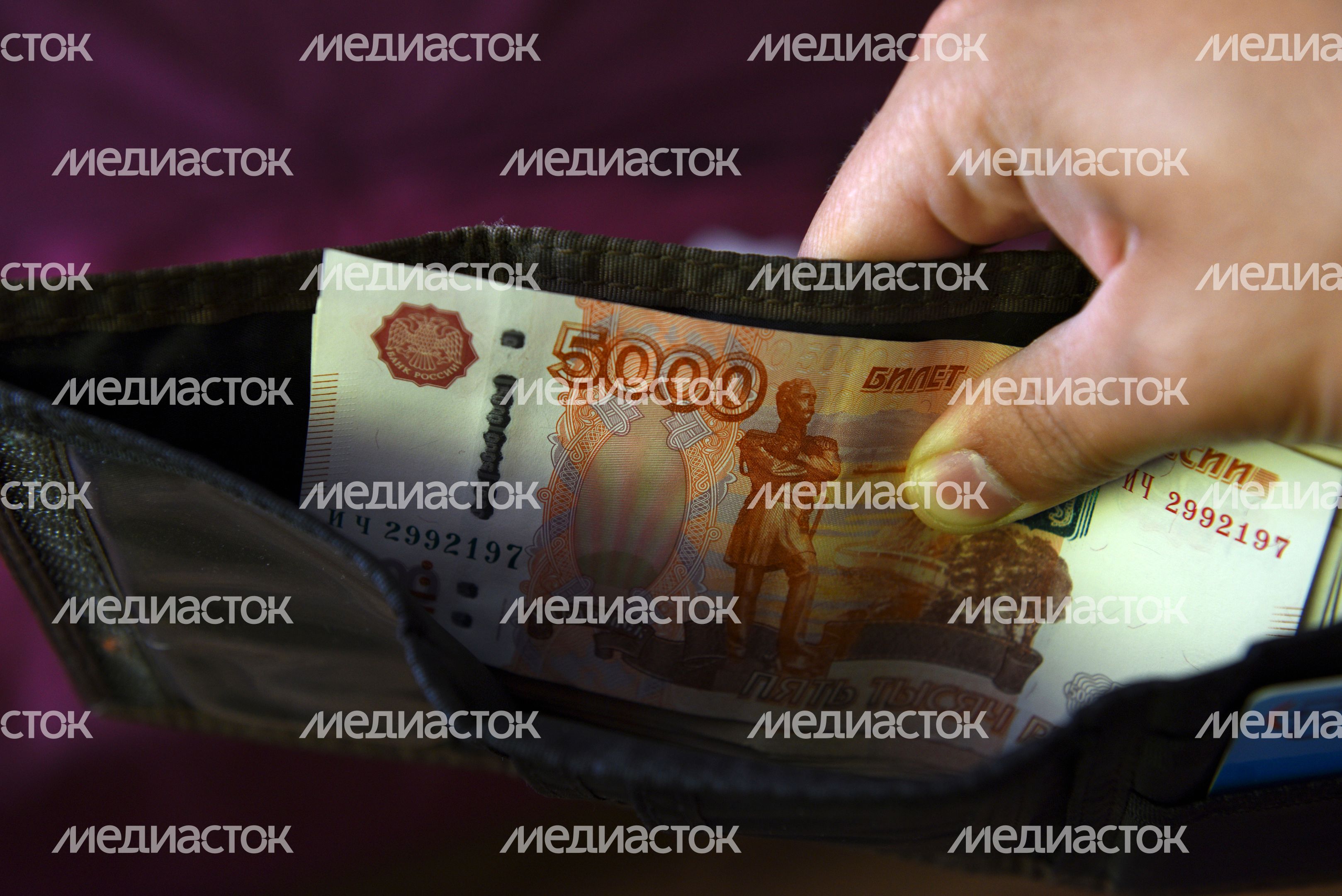Деньги в кошельке Деньги в кошельке