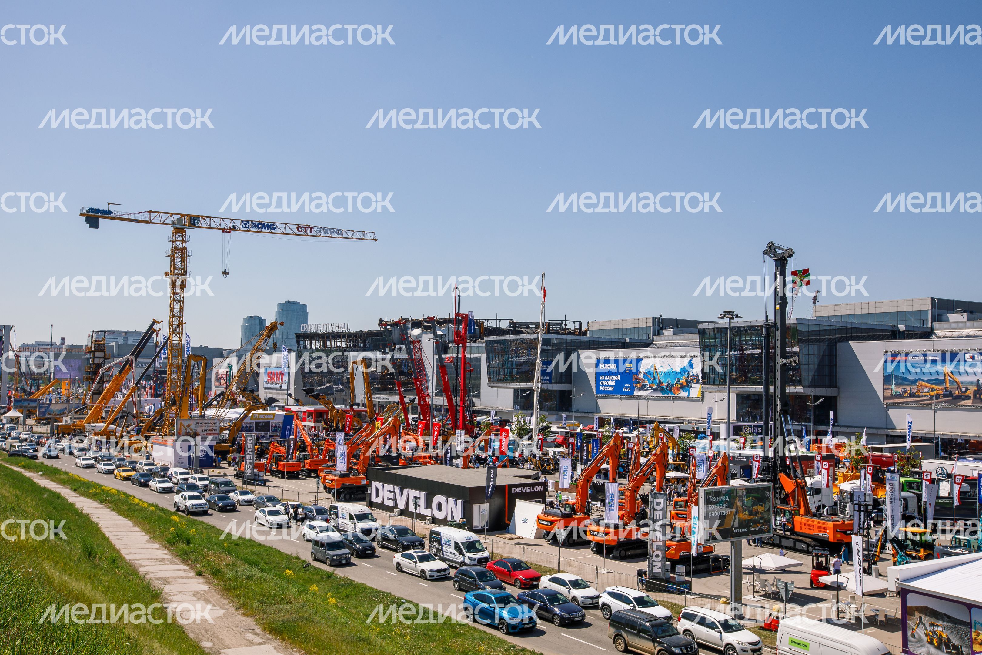Выставка строительной техники и технологий CTT EXPO в красногорском МВЦ «Крокус Экспо»