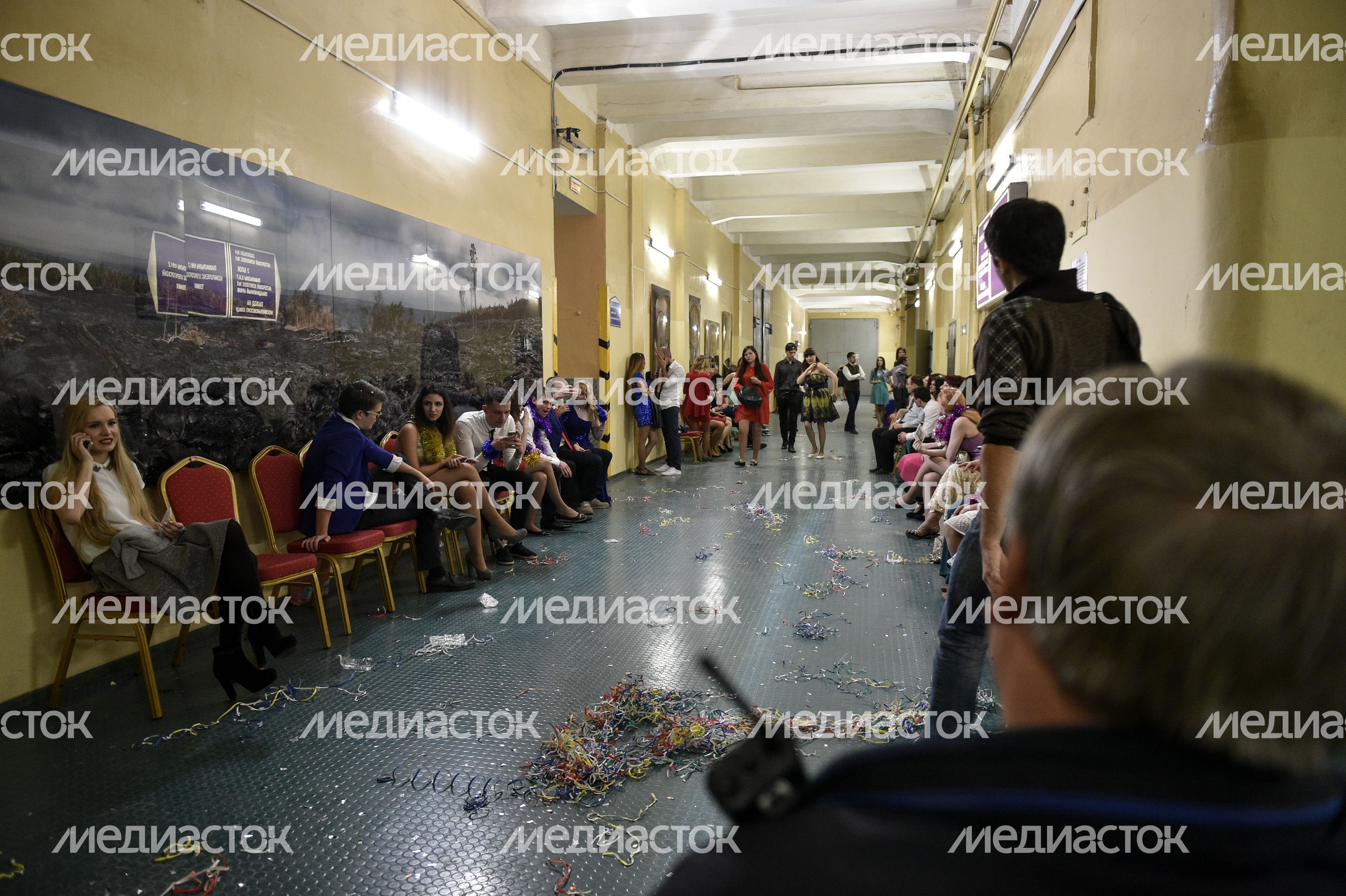 Запись "Новогодней ночи" на "Первом канале"