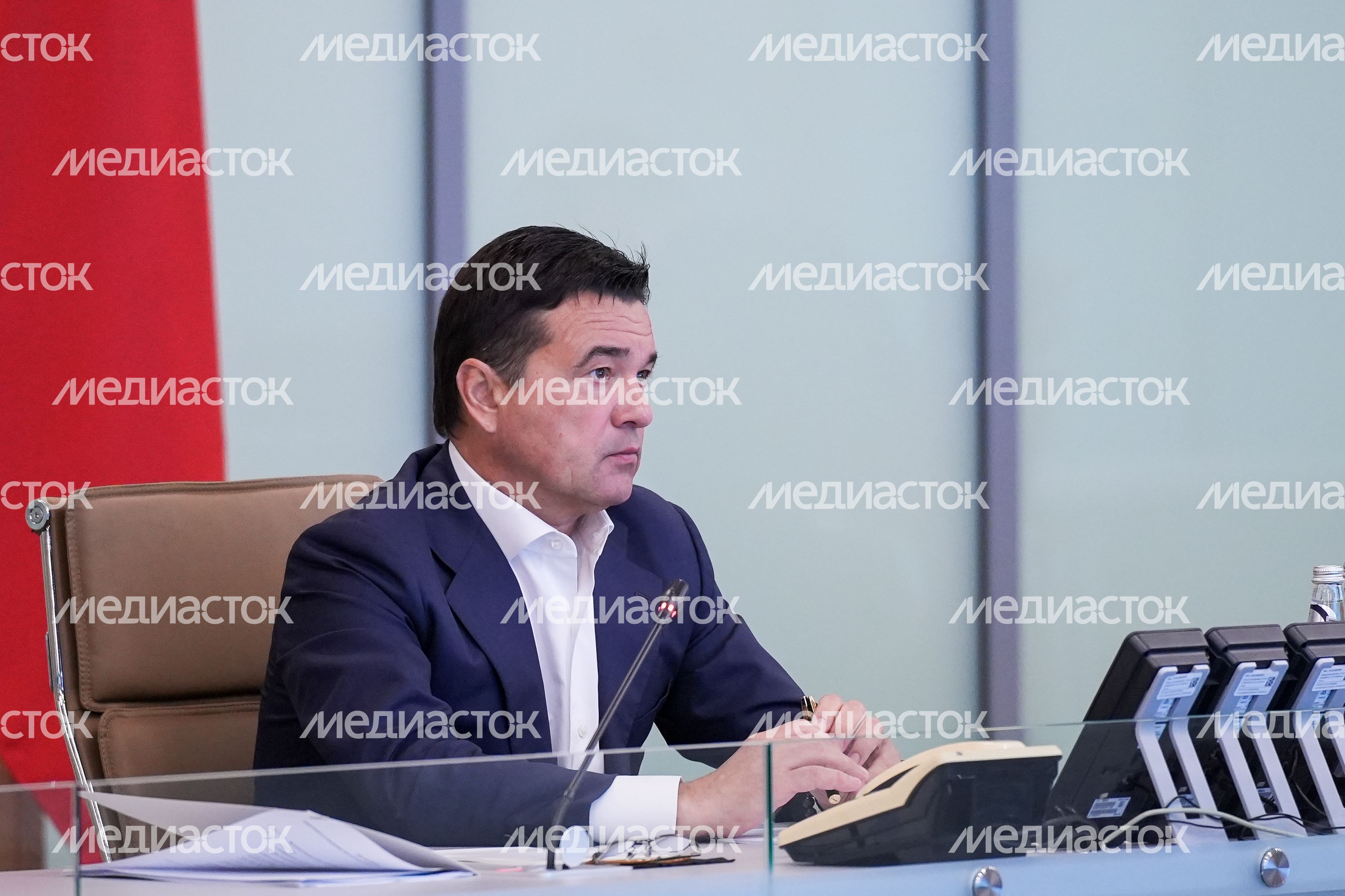 Еженедельное совещание Губернатора Подмосковья с областным правительством и главами муниципалитетов