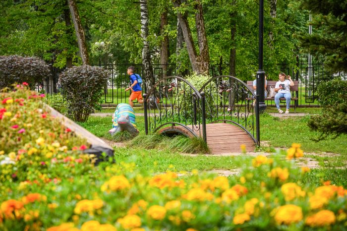 Летний Центральный парк культуры и отдыха в Лыткарино