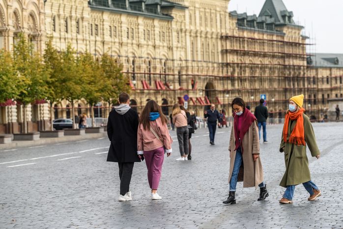 Масочный режим в Москве