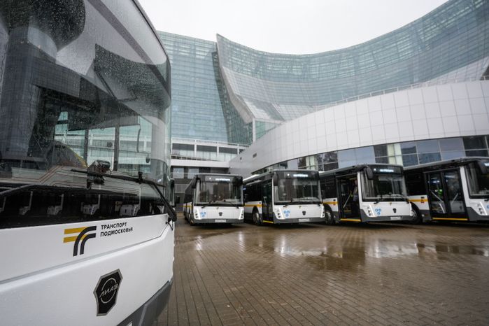 В филиалы "Мострансавто" передана очередная партия автобусов ЛиАЗ-5292
