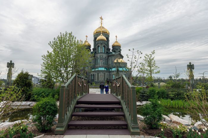 Главный храм ВС РФ в Центральном парке «Патриот» Одинцовского округа