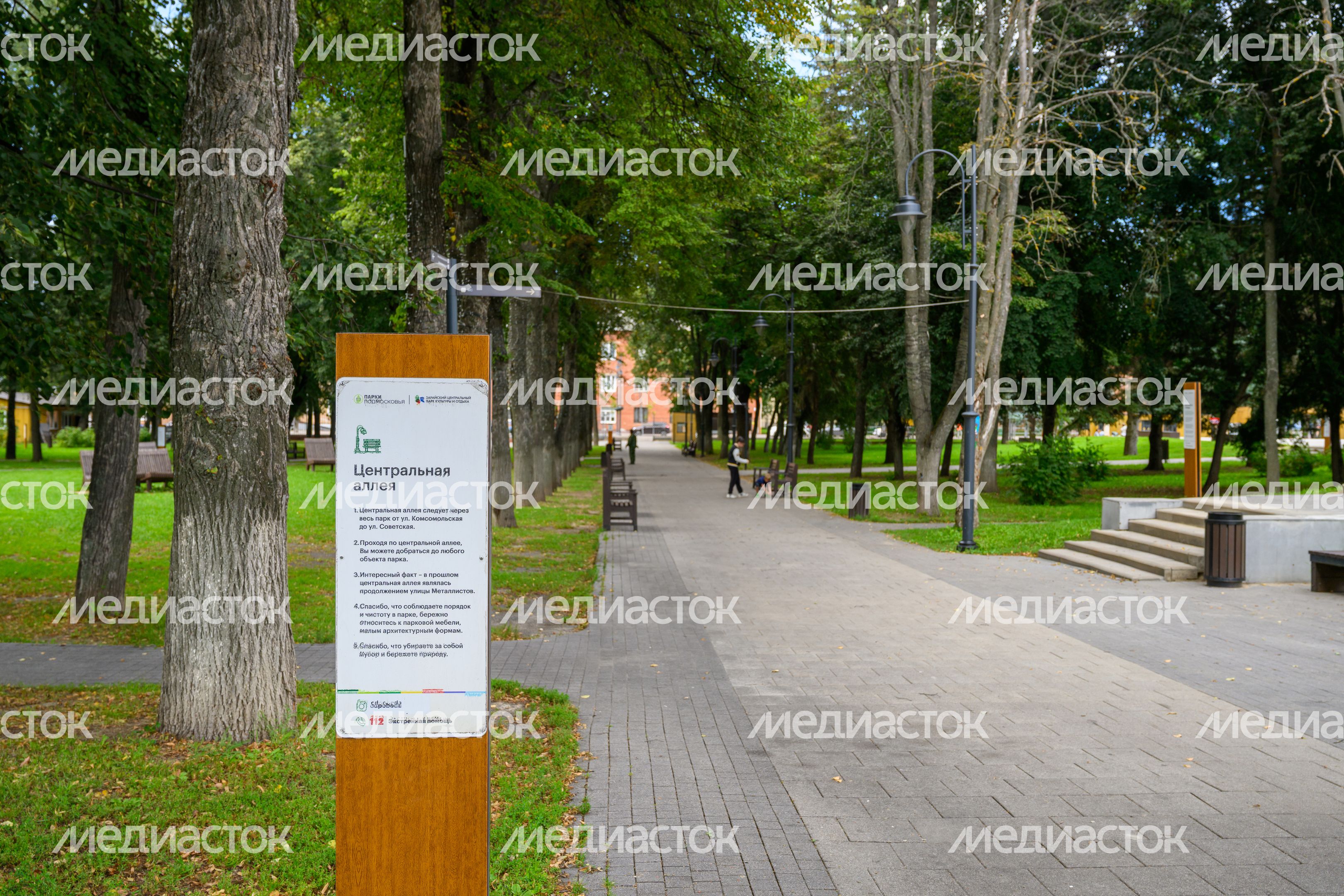 Зарайский центральный парк культуры и отдыха летом Зарайский центральный парк культуры и отдыха летом