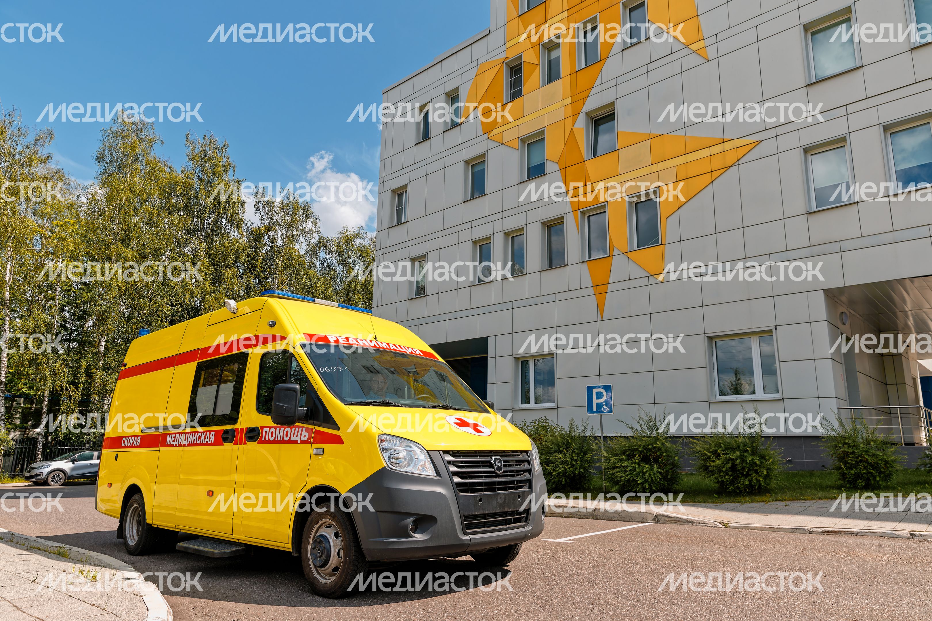 Новый реанимобиль в Коломенском перинатальном центре