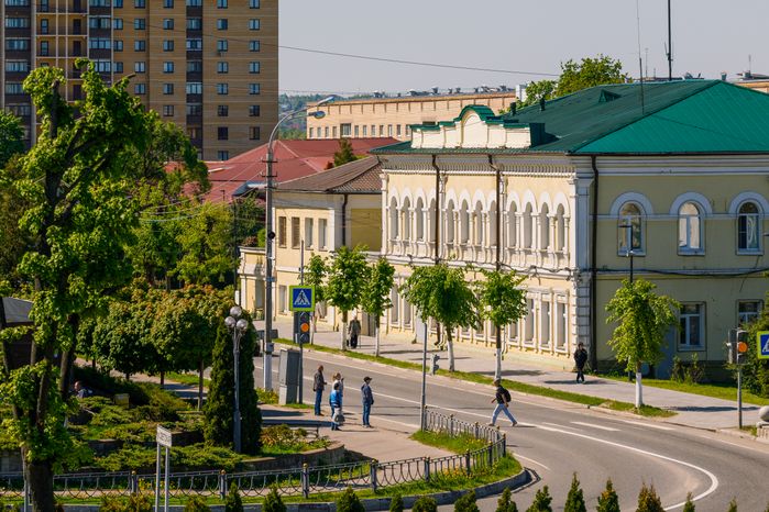 Виды города Дмитров Московской области