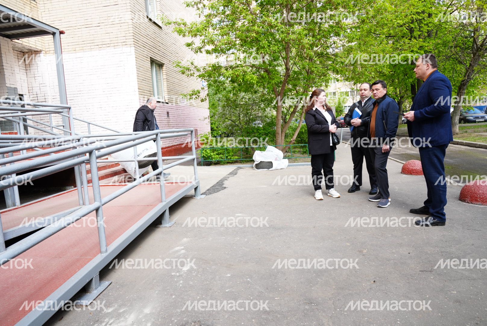 Проверка губернатором ремонта теплосетей в Химках