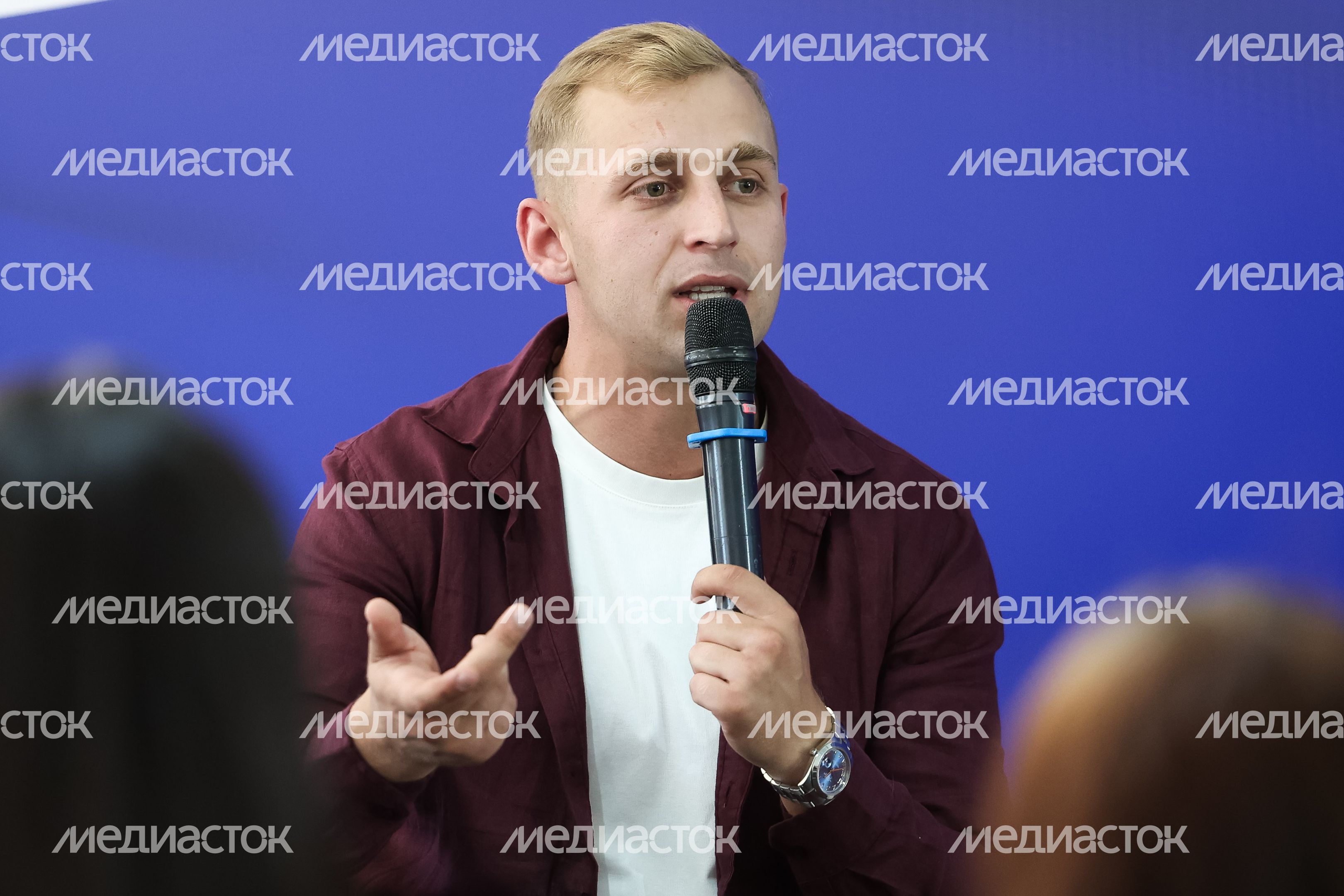 Саша Стоун на фестивале регионального движения "Волонтеры Подмосковья"