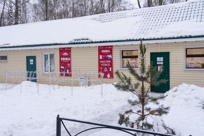 Клин. Парк культуры и отдыха «Сестрорецкий». Зима