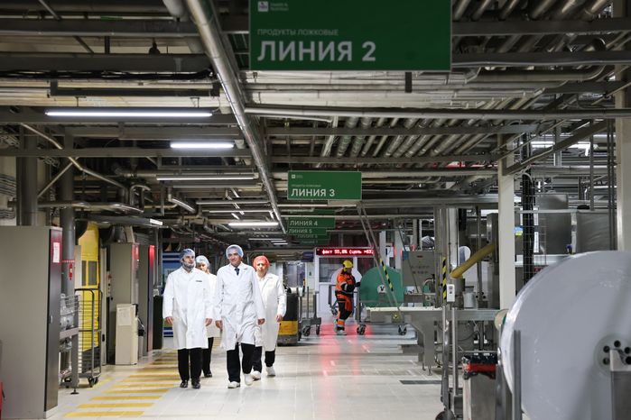 Молкомбинат "Чеховский" - самый большой завод молочной продукции в России