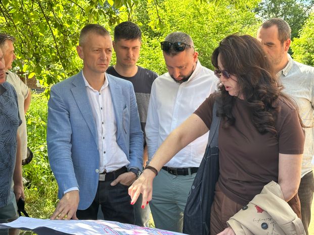 Первый заместитель министра ЖКХ Московской области Дмитрий Лабыкин проверил ход строительства инфраструктурных объектов