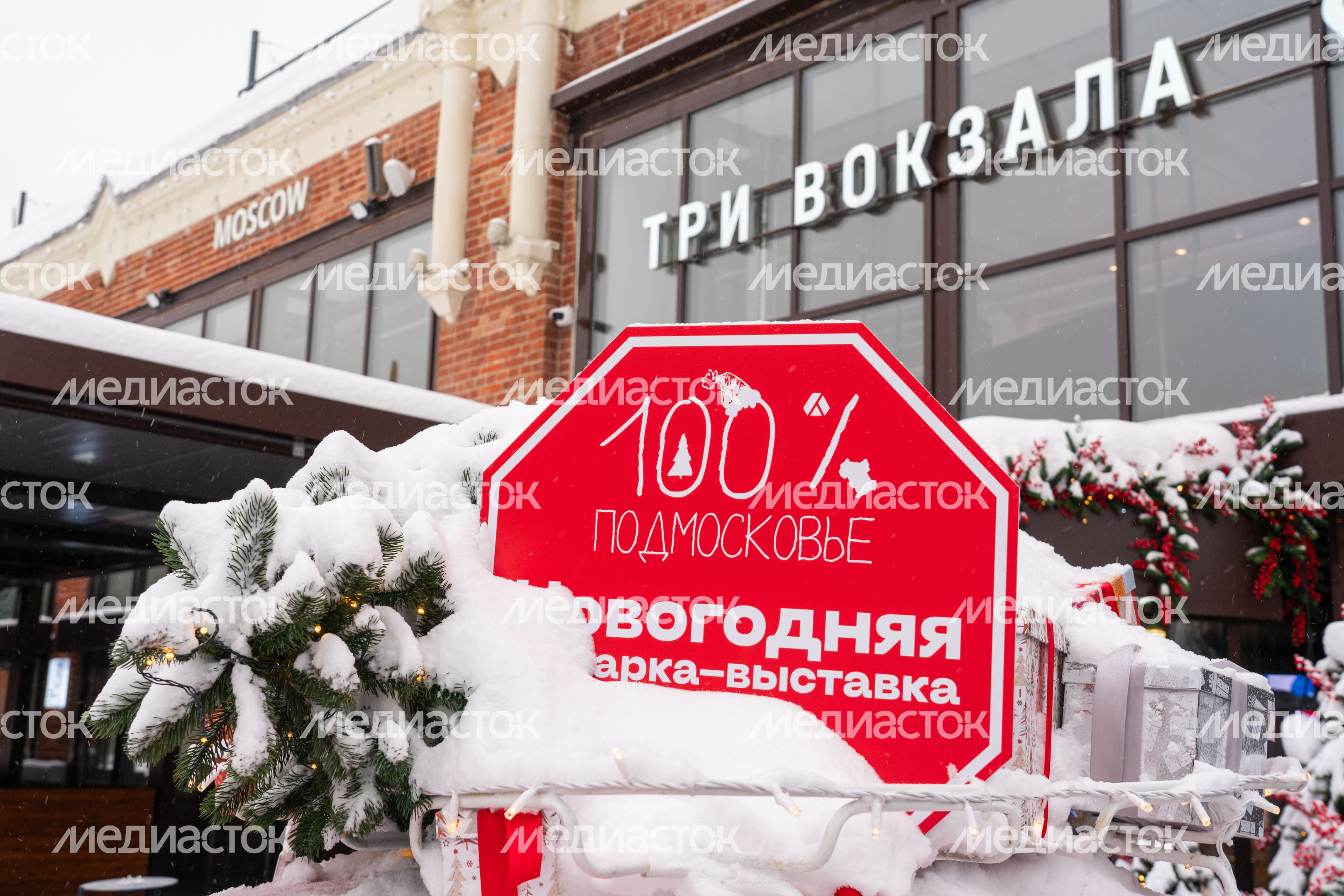 Новогодняя выставка-ярмарка "Мой бизнес. Елка 100% Подмосковье"