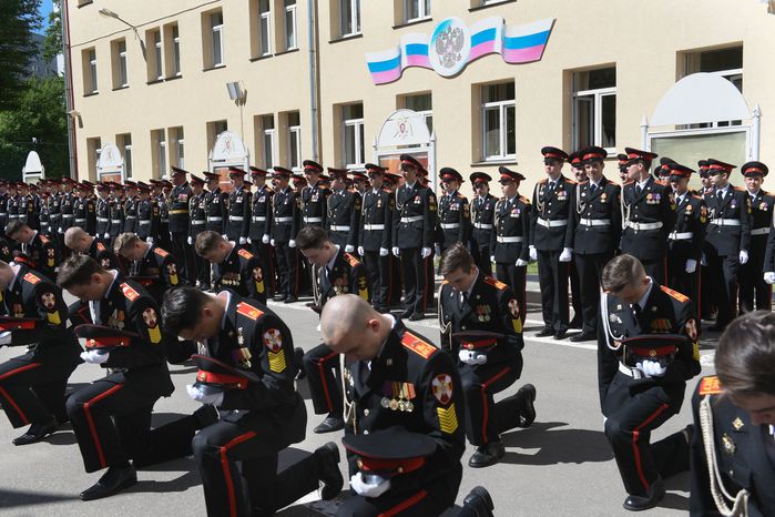 Последний звонок в Московском президентском кадетском училище имени М.А. Шолохова, 1 часть